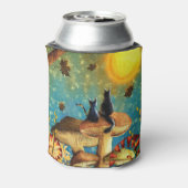 キノコ猫 缶クーラー (缶裏面)