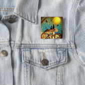 キノコ猫 缶バッジ (インサイチュ)