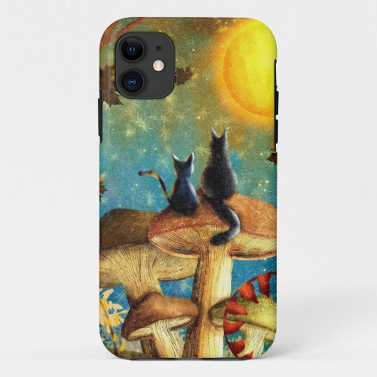 キノコ猫 Case-Mate iPhoneケース (裏面)