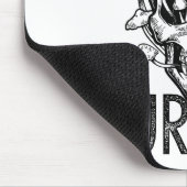 キノコ生き延びの耐スカル マウスパッド (コーナー)