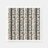 キノコ畑 スタンダードカクテルナプキン (正面)