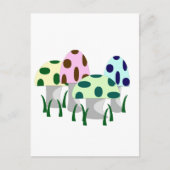 キノコ畑 ポストカード (正面)