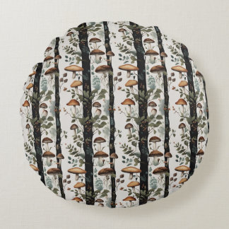 キノコ畑 ラウンドクッション