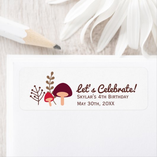 キノコ畑 ラベル (インサイチュ)