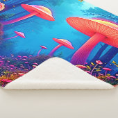 キノコ白熱［赤熱］光を放つ魔法 シェルパブランケット (3/4)