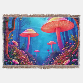 キノコ白熱［赤熱］光を放つ魔法 スローブランケット