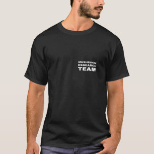 キノコ研究チームおもしろいモレル・ハンター・マイコログ Tシャツ