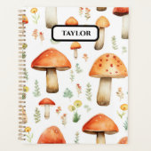 キノコ素朴林 プランナー手帳 (正面)