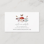 キノコ結婚のウェブサイト エンクロージャーカード (正面)