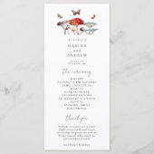 キノコ結婚のセレモニー計画 プログラム (正面)