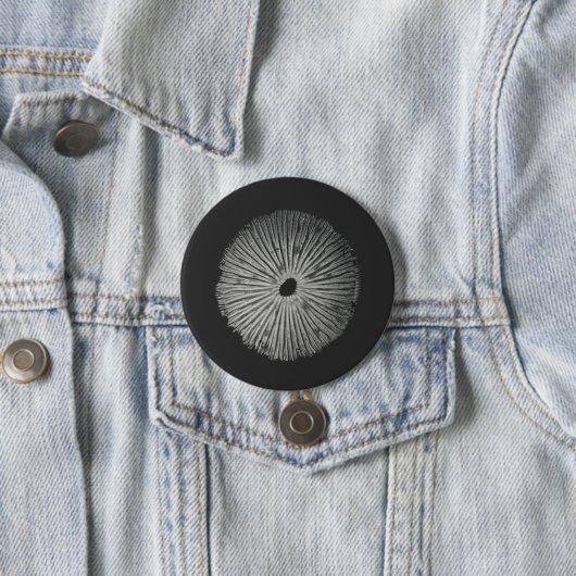 キノコ胞子 缶バッジ (インサイチュ)