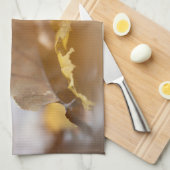 キノコ自然写真 キッチンタオル (四つ折り)