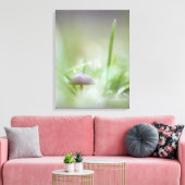 キノコ自然写真 キャンバスプリント (インサイチュ (リビング))