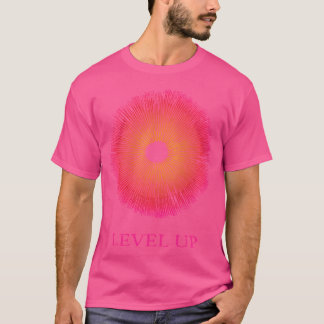 キノコ芽胞プリントレベル上サイケデリック菌学 Tシャツ