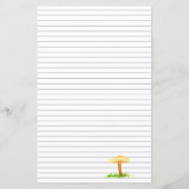 キノコ菌の手紙の書菌学が並んだ (裏面)