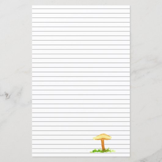 キノコ菌の手紙の書菌学が並んだ (裏面)