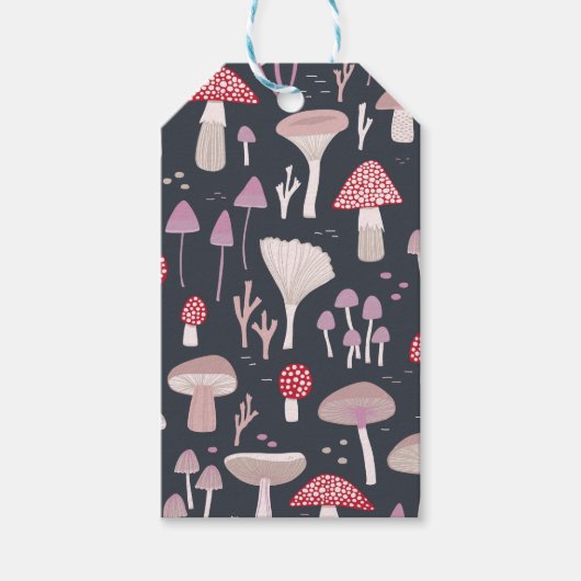 キノコ菌床菌 ギフトタグ (正面)