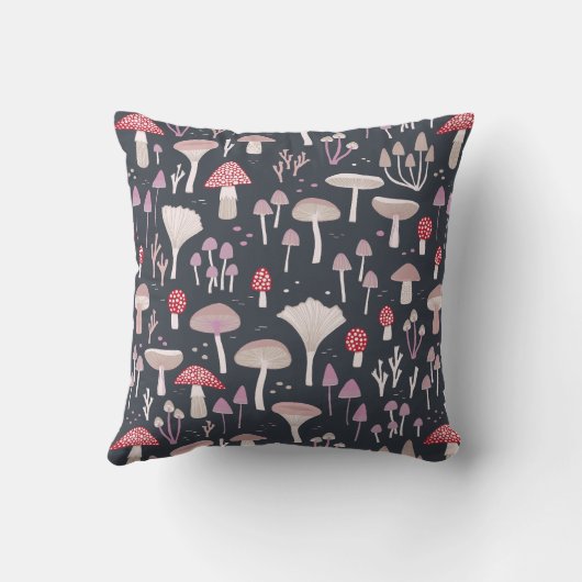 キノコ菌床菌 クッション (裏面)