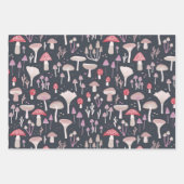 キノコ菌床菌 ラッピングペーパーシート (正面)