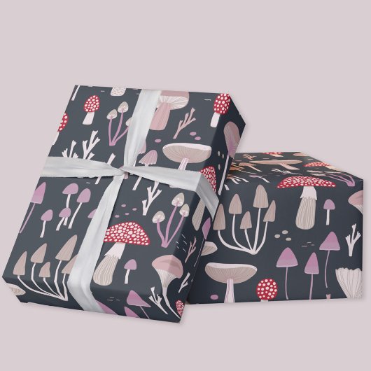 キノコ菌床菌 ラッピングペーパー