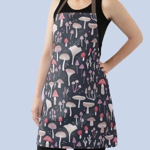 キノコ菌糸状菌パターン エプロン