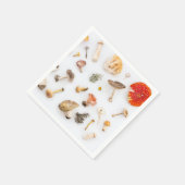 キノコ菌 スタンダードカクテルナプキン (角)