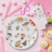 キノコ菌 ペーパープレート (パーティー)