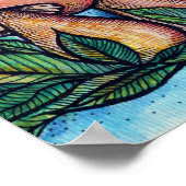 キノコ菌 ポスター (角)