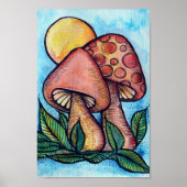 キノコ菌 ポスター (正面)