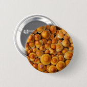 キノコ菌 缶バッジ (正面&裏面)