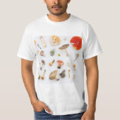 キノコ菌 Tシャツ (正面)