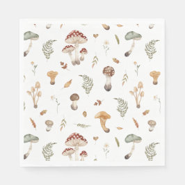 キノコ誕生日ナプキン スタンダードランチョンナプキン