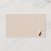 キノコ赤ちゃんシャワーおむつラッフルカード | ウィムシカ エンクロージャーカード (裏面)