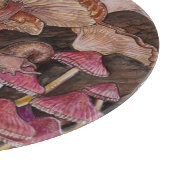 キノコ類の不気味さ カッティングボード (角)