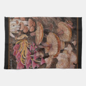 キノコ類の不気味さ キッチンタオル (横)