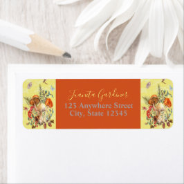 キノコ類、トンボ類、蛾、カタツムリ類が戻ってくる ラベル