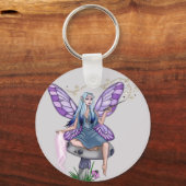 キノコ魔法妖精 キーホルダー (正面)