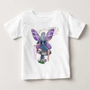キノコ魔法妖精 ベビーTシャツ