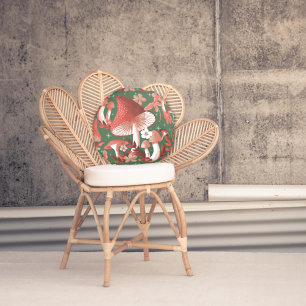 キノコ魔法 ラウンドクッション