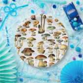 キノコ4 ペーパープレート (パーティー)