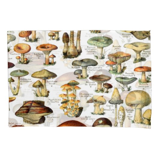 キノコ4 枕カバー (正面)