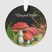 キノコ オーナメント (正面)