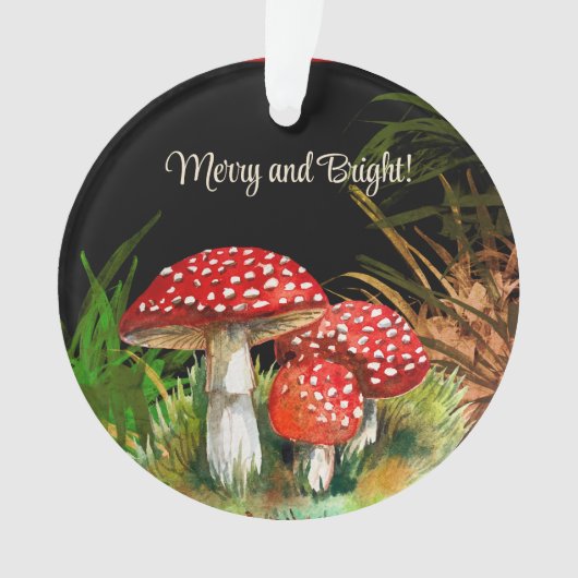 キノコ オーナメント (正面)