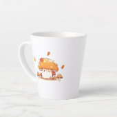 キノコ カフェラテマグ (左アングル)