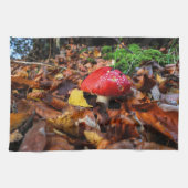 キノコ キッチンタオル (横)