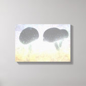 キノコ キャンバスプリント (正面)