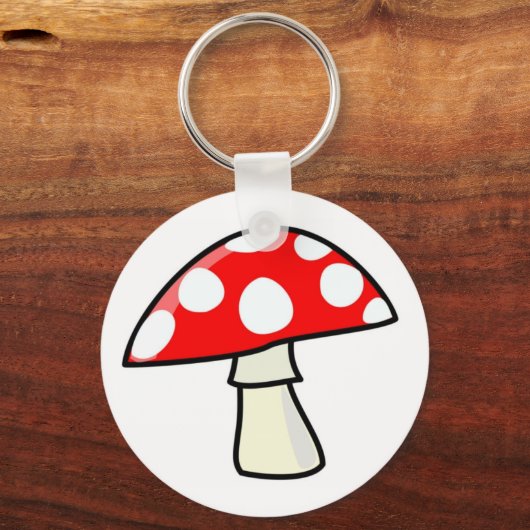 キノコ キーホルダー (正面)