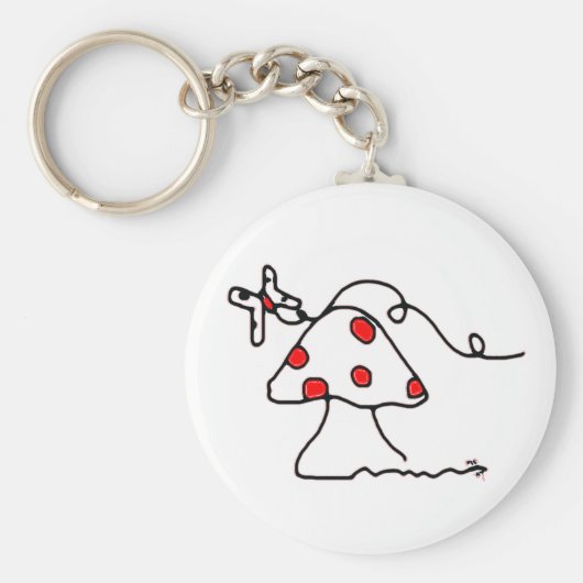 キノコ キーホルダー (正面)