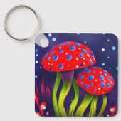 キノコ キーホルダー (正面)