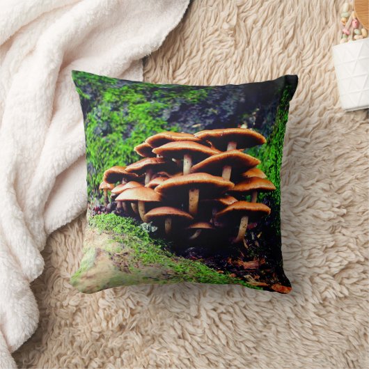 キノコ クッション (ブランケット)